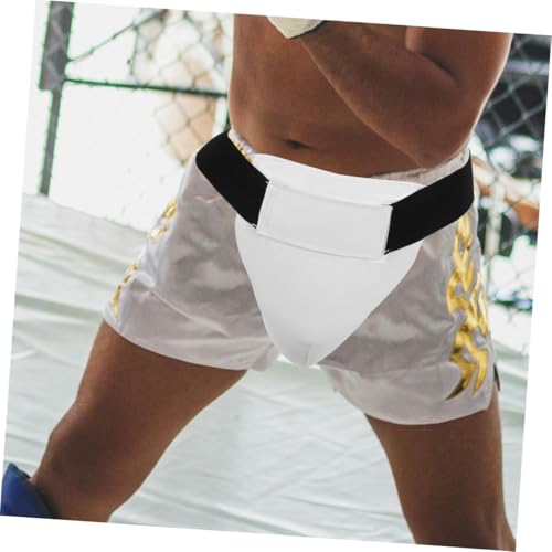 Yardwe Comfortable Groin Protector for Men Wear-resistant Breathable Crotch Guard for Boxing Martial Arts and Sparring Design for Optimal and Performance