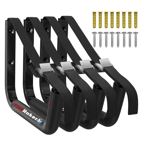 Kayak Storage Rack 120LB Wall Mounted Kayak Hook - style: Square Tube