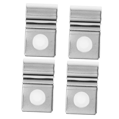 Quick Assembly Aquarium Clips Fish Tank Glass Cover Bracket Stainless Steel Support Holders 10mm for Easy Water Change