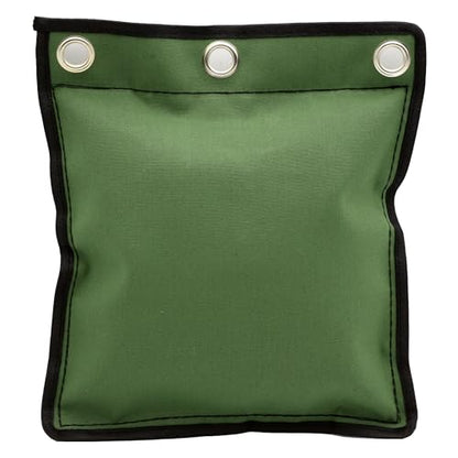 Wing Chun Wall Bag Canvas Leather Punch Bag for Kung Fu Boxing Training | Reinforced Stitching for Long-Lasting Durability - color: GREEN