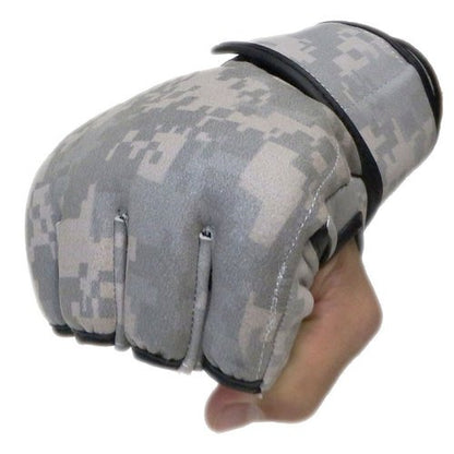 MMA Fighter Gloves - 4oz - Military Patterns - color: ACU, size: XX-Large