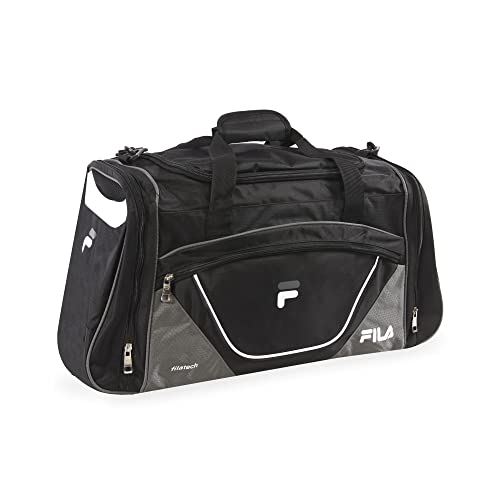 Fila Acer 25" Sport Duffel Bag - color: Black Charcoal