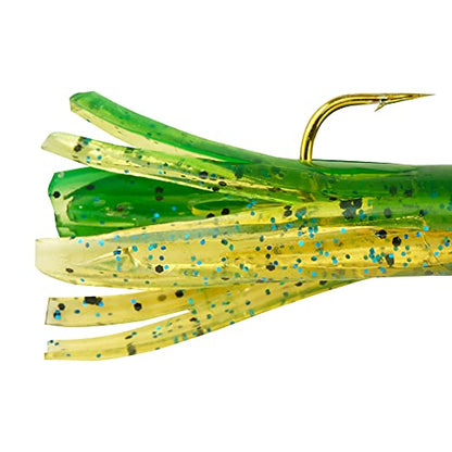 Berkley PowerBait Pre-Rigged Atomic Tubes Fishing Soft Bait - color: Perch, size: 1/16 oz