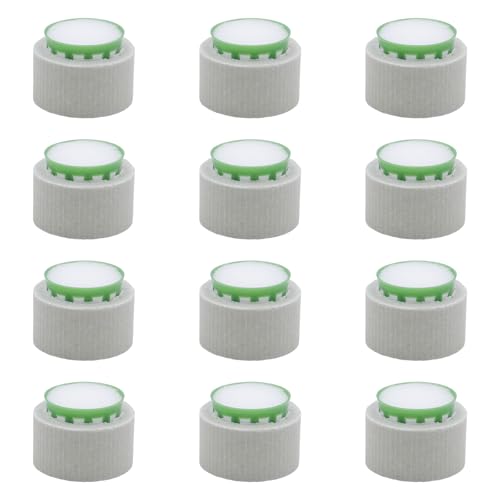 12 Set New Upgrade Aquarium Plant Weights, Anti-Floating Ceramic Water Grass Planting 3-Piece Set, Aquarium Landscape Decor for Fish Tank/Aquarium Accessories - size: 4.5cm/1.77inch×3.2cm/1.26inch