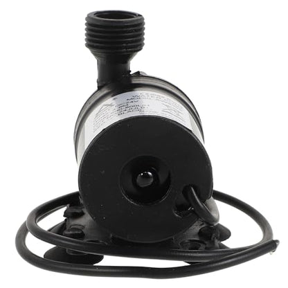 ABOOFAN Submersible Water Booster Pump Dc24v with 1/2" Male Thread, Stainless Steel Shaft and Suction Cup for Pond, Fountain, Aquarium Water Circulation System