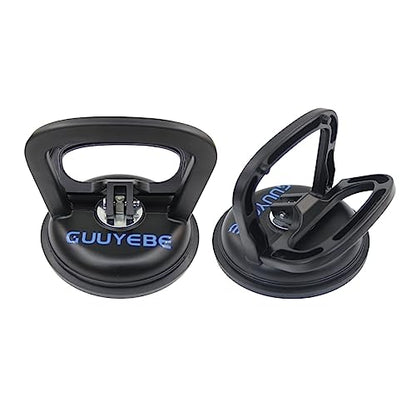Heavy Duty Suction Cup, Vacuum Suction Cups for TV LED LCD Glass Mirror Screen Panel Granite Tiles and Compatible with Dent Puller to car Repairs Lifting Handle Removal Tool 2 Pack