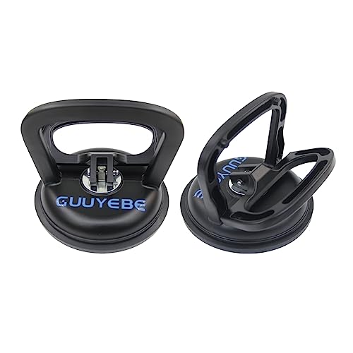 Heavy Duty Suction Cup, Vacuum Suction Cups for TV LED LCD Glass Mirror Screen Panel Granite Tiles and Compatible with Dent Puller to car Repairs Lifting Handle Removal Tool 2 Pack