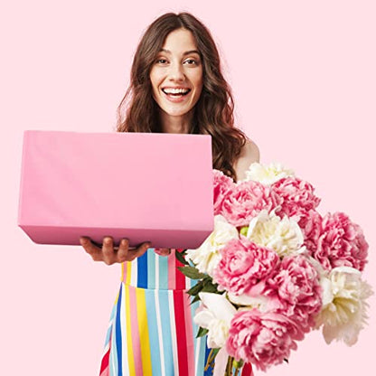 Metronic Poly Mailers 24x24 50 Pack, Strong Adhesive Envelopes, Waterproof Poly Bags for Shipping, Large Bags Light Pink - size: 24x24 50PC