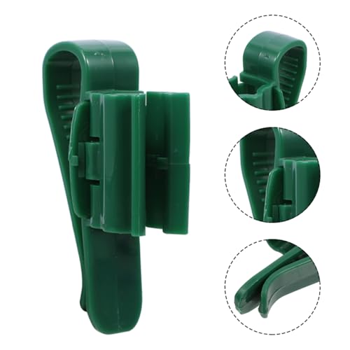 Abaodam 4Pcs Water Bucket Clips Multifunction Fixing Clips for Aquarium Water Inlet Outlet Durable Plastic Pipe Holders Easy Installation for Fish Tank Maintenance