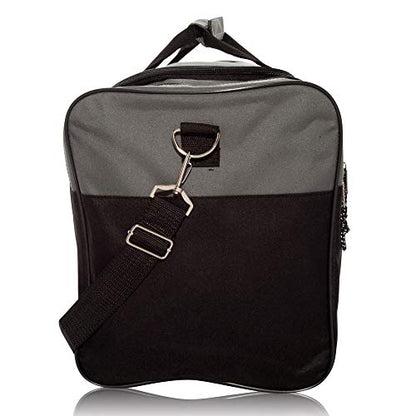 DALIX 25" Extra Large Vacation Travel Duffle Bag (Black, Grey, Navy Blue, Red, Camo) - color: Gray