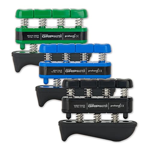 Prohands Gripmaster Medical Hand and Finger Exerciser - size: Set of Three (5 lb/7 lb/9 lb)