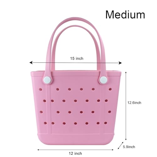 Beach Tote Pool Bags, XL Beach Bag 18.9x13.8x9 Inch|Medium Tote Bag 15x12.6x5.9 Inch|Small Boat Bag 9.25x8.46x4.23 Inch
