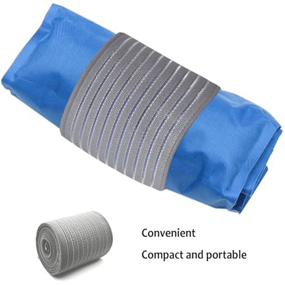 Cold Pack Strap, Elastic Belt to Wrap Cold Pack, Ice Pack Extender Strap, Add Length to Most Ice Pack, Multifunctional (Gray) - color: Gray