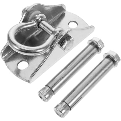 VANZACK 1set Heavy Duty Stainless Steel Swing Hanger Set Multi-Functional Hooks for Hammocks Punching Bags and Swings Easy Installation Support for Locations