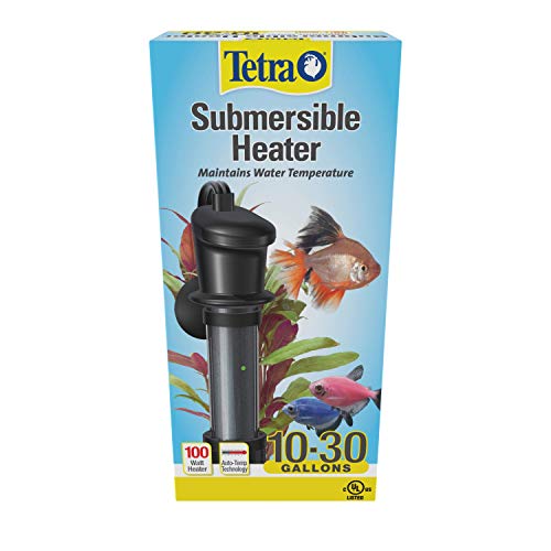 Tetra 26446 HT Submersible Aquarium Heater With Electronic Thermostat, 100-Watt, Multicolor, 10-30 Gallon - size: 10-30 Gallon