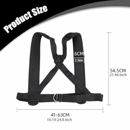 Sled Harness Belt Band Workout Harness Exercise Speed Trainer Vest with Pull Strap Fitness Speed Strength Training Belt for Resistance Training Sports Equipment