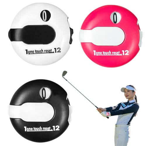 Golf Stroke Counter 1.2 Inch with Touch Reset