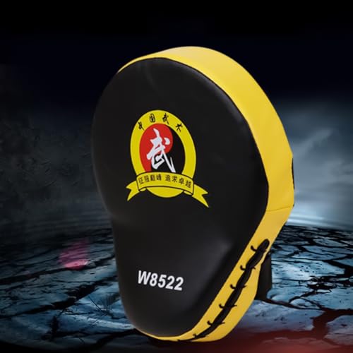 Punching Pads Boxing Target Training Equipment Practice Competition | Sparring Pads Competition Equipment for Gym Home Fitness Adults Kids Boxing Sparring Pads Punching Mitts Training Equipment - color: Yellow