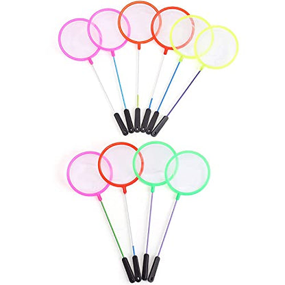 10pcs Mini Baby Brine Shrimp Net Special Fine Artemia Sieve for Brine Shrimp Hatchery Random Color