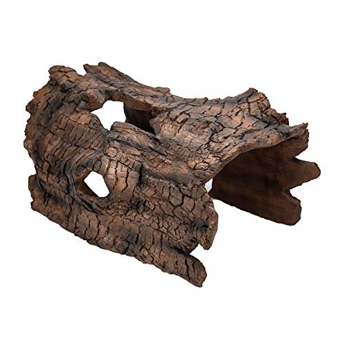 Aquascape Faux Log Fish Cave for Pond, Koi Predator Control | 78324 - size: 19-inch L x 12-inch W, style: Log