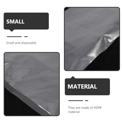50pcs Thickened Leak-proof Plastic Fish Shipping Bags 16x40cm White Oxygen Packing Bags for Aquarium Fish Transport and Outdoor Use