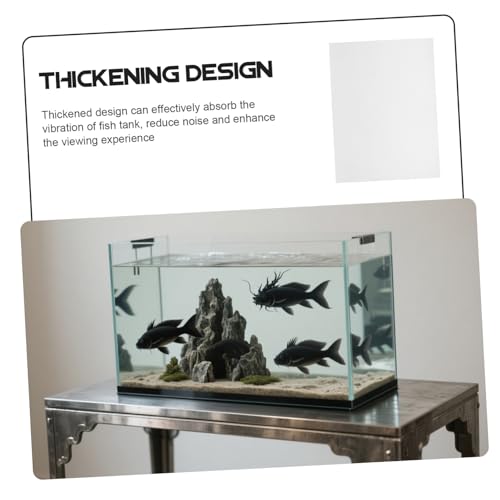 Toddmomy Non Slip Aquarium Leveling Mat Foam Pad for Vibration Absorption Noise Reduction and Secure Placement Fish Tank Mat for Home Use