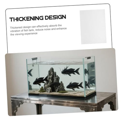 Toddmomy Non Slip Aquarium Leveling Mat Foam Pad for Vibration Absorption Noise Reduction and Secure Placement Fish Tank Mat for Home Use