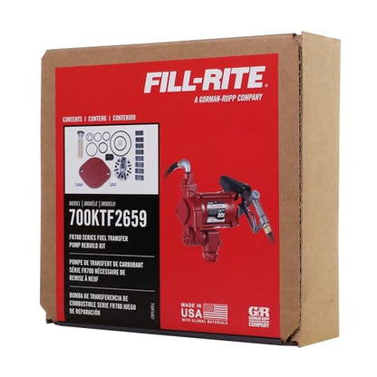 Fill-Rite 700KTF2659 Rebuild Kit for FR700B and FR700V Series Pumps - style: 700 Overhaul Kit