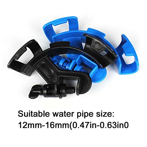 Water Pipe Clamp Clips Fish for Adjustable Mounting Clip Holder Holders for Aquarium Tube Hose