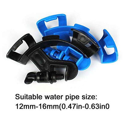 Water Pipe Clamp Clips Fish for Adjustable Mounting Clip Holder Holders for Aquarium Tube Hose