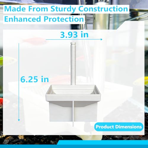 Hatchery Box Accessories for Fluval for Egg-Laying Fish Breeding, Bottom Grid, Viewing Window, Use with Sphagnum Moss
