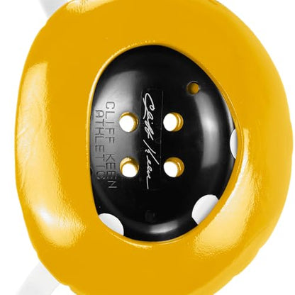Cliff Keen Signature Wrestling Headgear - color: Light Gold / White