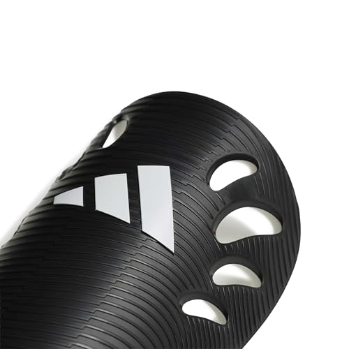 adidas Unisex Adiflex Soccer Shin Guards - color: Black/White, size: X-Small