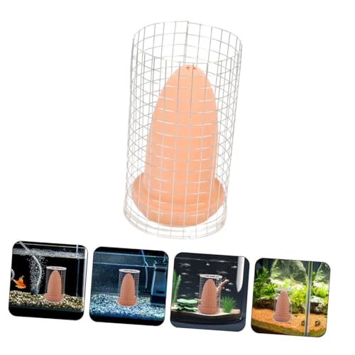 BESPORTBLE Shrimp Hatchery Breeding Box Fish Tank Spawning Cones Ceramic Angelfish Discus Grid Divider Net