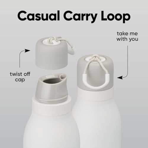 Owala FreeSip Twist Stainless Steel Water Bottle 24 oz Sweet Pea - color: Sweet Pea, size: 24 Ounces