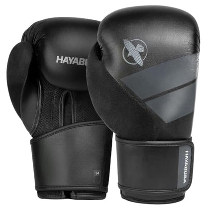 Hayabusa S4 Boxing Gloves - Sparring & Muay Thai - color: Black, size: 10 oz, X-Small