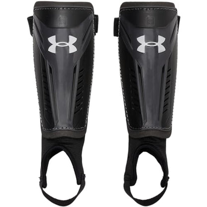 Under Armour Youth Soccer Shin Guards Challenge Shin - color: Black/Castle Rock, size: Large