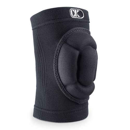 Cliff Keen Impact Bubble Wrestling Knee Pad (Black) - color: Black
