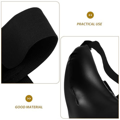 Boxing Groin Protector for Black Breathable Elasticity Crotch Guard Integrated Fighting Groin Guard Suitable for 110-149cm Martial Arts Training