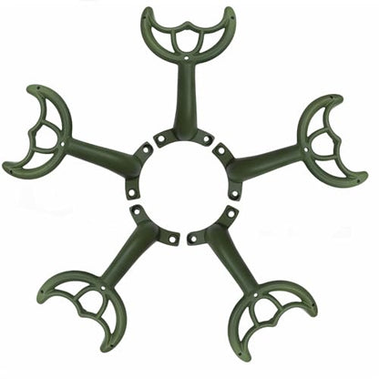 5 Pcs 52’’Ceiling Fan Blades Arms Replacement,Ceiling Fan Blades Arms Replacement Parts Mounting Bracket Kit for Replacing The Worn Fan Blades,Keep The Balance and Good Performance (Green) - color: Green