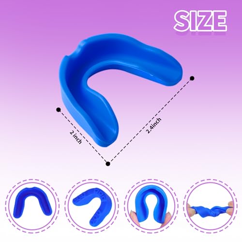 10 Pieces Sport Mouth Guards, Multi-Color - color: Multi-color