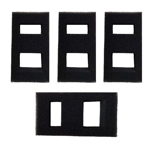 4 Pcs Foam Filter Pads for Fluval SPEC Aquarium Bio Sponge Replacement Fish Tank Aquarium