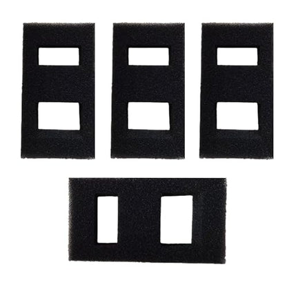 4 Pcs Foam Filter Pads for Fluval SPEC Aquarium Bio Sponge Replacement Fish Tank Aquarium
