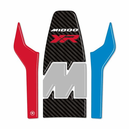 labelbike - 3D Sticker Motorcycle Tank Pad Protection and Decoration in Resin Compatible with BMW M 1000 XR