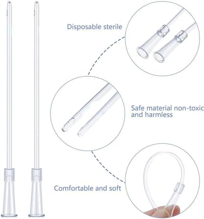 5ml+10ml+20ml Baby Bird Cockatiel Budgie Parrot Pet Hand Rearing Feeding Syringes Crop Tubes 3Pcs