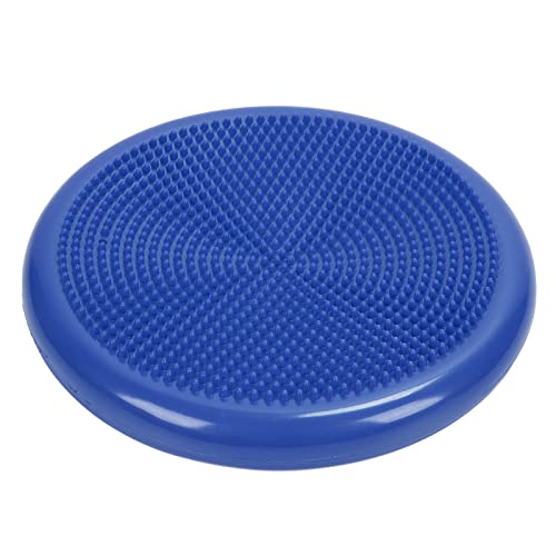 Balance Disc Cushion Mat Yoga Massage Ball Pad Fitness Exercise Training Ball for Yoga Balance Exercise Children's Concentration and Balance (Blue)