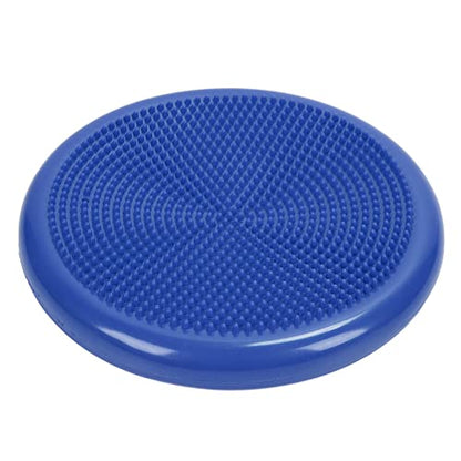 Balance Disc Cushion Mat Yoga Massage Ball Pad Fitness Exercise Training Ball for Yoga Balance Exercise Children's Concentration and Balance (Blue)