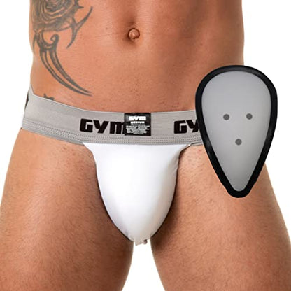 GYM Athletic Supporter with Hard Cup Included - size: X-Large