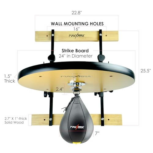 Speed Bag Platform Kit - Heavy Duty Boxing Training Equipment with Punching Ball, Adjustable Height for Home Fitness, Suitable for Boxing and Fitness Enthusiasts