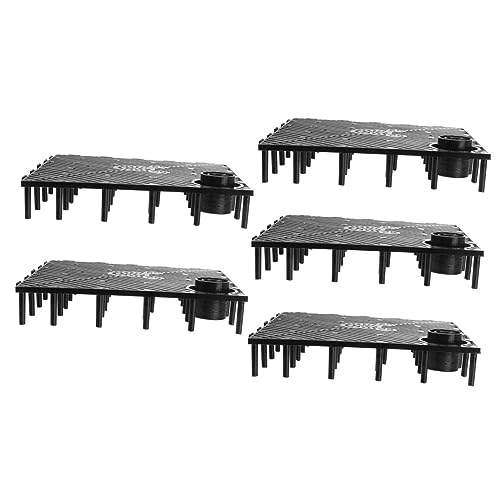 Toddmomy 5pcs Aquarium Isolation Board Supporting Feet for Enhanced Water Permeability for Breeding Betta and Other Fish Easy to Install Divider for Fish Tanks